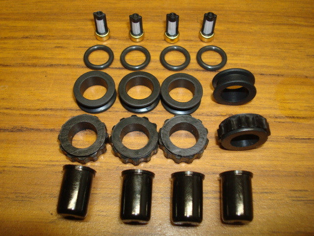 Mazda Miata Fuel Injector #195500-1970 : Seal, O-Ring, Filter & Pintle Cap Kit