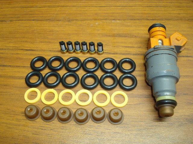 1990-2000 Ford Ranger 3.0L & 4.0L V6 Fuel Injector Repair / Rebuild Kit