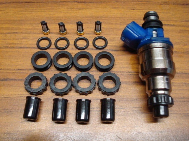 Mazda Miata Fuel Injector #195500-1970 : Seal, O-Ring, Filter & Pintle Cap Kit