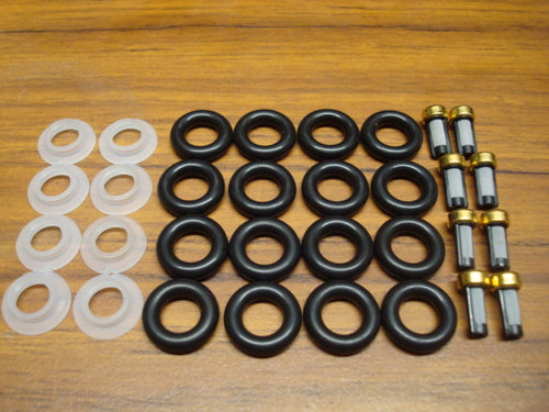 1997-2004 Chevrolet Corvette 5.7L Bosch EV6 Fuel Injector Rebuild O-Ring Kit