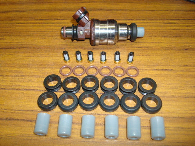 Toyota 3VZE 3.0L Fuel Injector Repair Kit: O-rings Pintle Caps Seals Filters