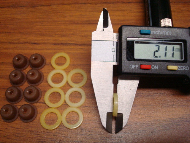 1986-1995 Mustang 5.0L Fuel Injector Repair Kit: Pintle caps, O-rings & Filters