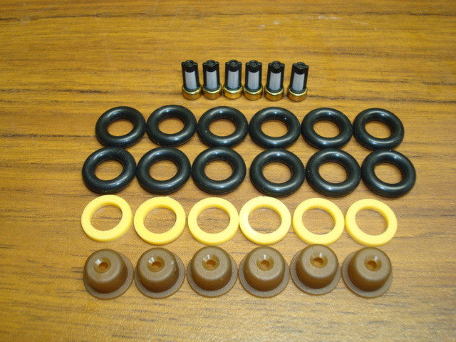 1990-2000 Ford Ranger 3.0L & 4.0L V6 Fuel Injector Repair / Rebuild Kit