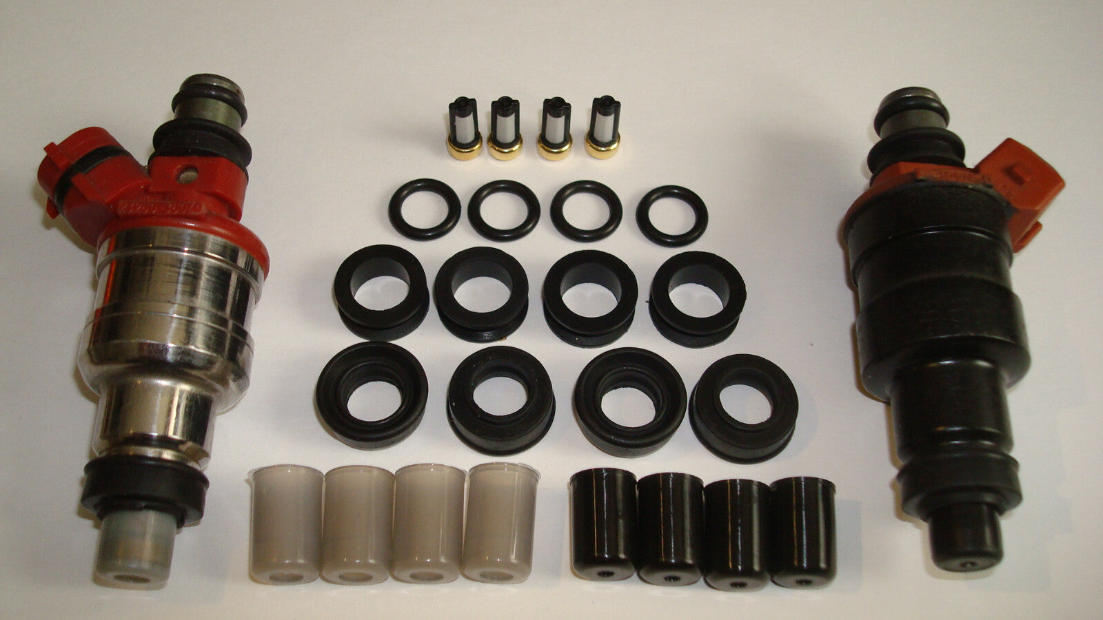 Toyota Pickup 4Runner 2.4L 22RE Fuel Injector Rebuild Kit O-Rings Filters 84-95