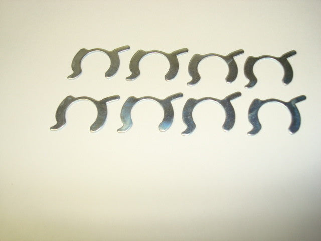 Set of 8 Injector Retainer Clips for Corvette, IROC Camaro & others with TPI