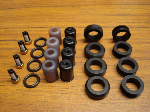 Toyota Pickup 4Runner 2.4L 22RE Fuel Injector Rebuild Kit O-Rings Filters 84-95