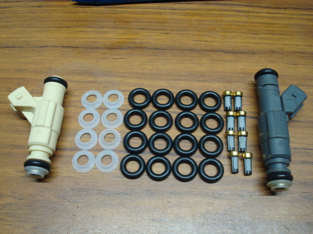 1997-2004 Chevrolet Corvette 5.7L Bosch EV6 Fuel Injector Rebuild O-Ring Kit