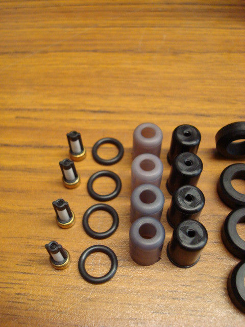 Toyota Pickup 4Runner 2.4L 22RE Fuel Injector Rebuild Kit O-Rings Filters 84-95